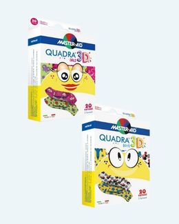 Abbildung Kinderpflaster Quadra Med Pflasterstrips