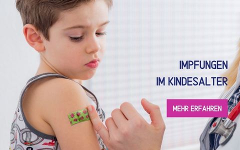 Teaserbild Ratgeber Impfungen im Kindesalter
